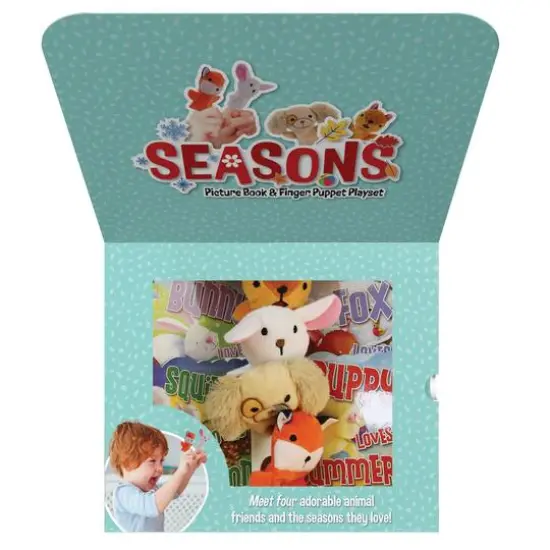 SpiceBox First Library Four Seasons Die-Cut Board Book Set {6}