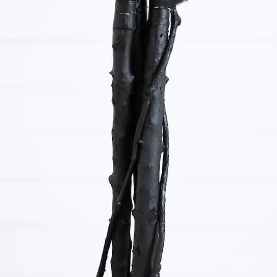 5ft. Artificial Halloween Black Maple Tree with Natural Trunk {5}