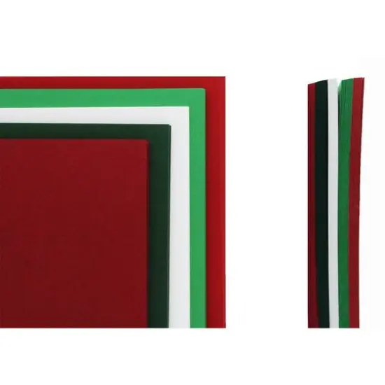 PA Paper&trade; Accents Christmas Stash Pack 8.5" x 11" Cardstock, 40 sheets {3}