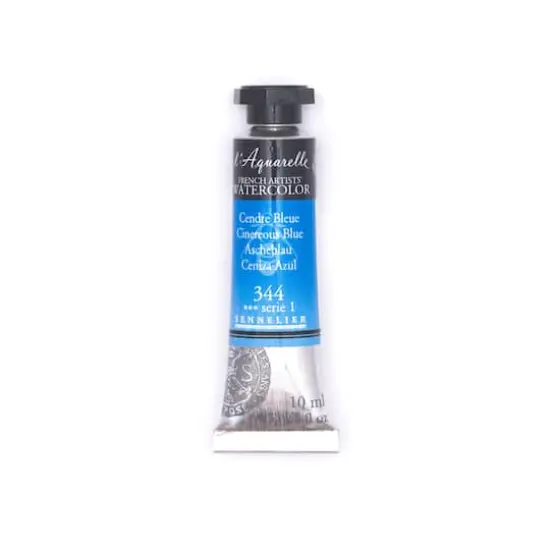 Sennelier French Artists' Watercolor, 10mL 344 Cinereous Blue S1 {1}