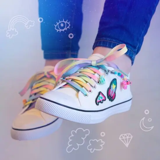 Perler&reg; Bead DIY Shoe Decoration Kit {6}