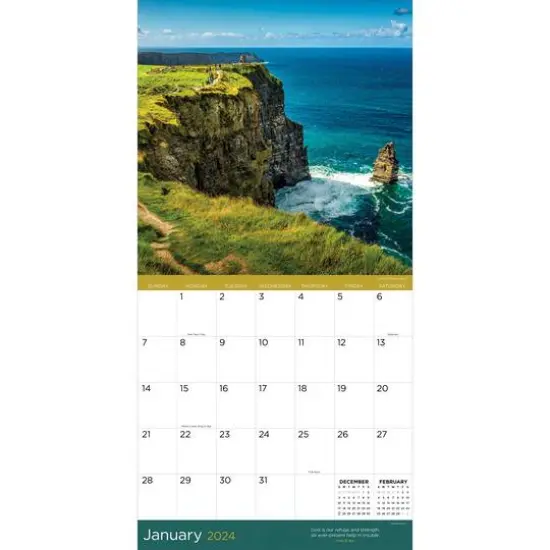 TF Publishing 2024 Paths to God Wall Calendar {4}
