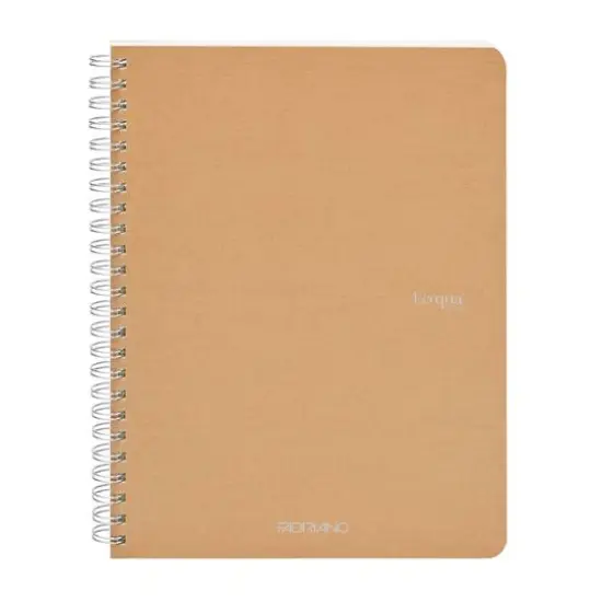 Fabriano&reg; EcoQua Spiral Bound Grid Notebook Beige {1}
