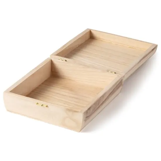 Curved Sides Wooden Box by Make Market&reg; {5}