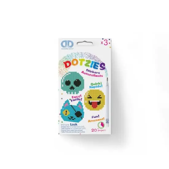 Diamond Dotz&reg; Beginner Look DOTZIES Stickers Diamond Painting Artwork Kit {3}