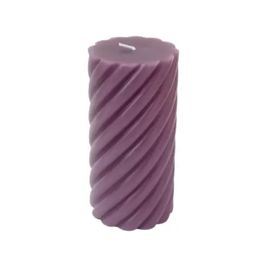 3" x 6" Twisted Scented Pillar Candle by Ashland&reg; Iris and Rosewater {3}