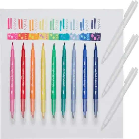 OOLY Stamp-A-Doodle Double-Ended Markers, 12ct. {3}