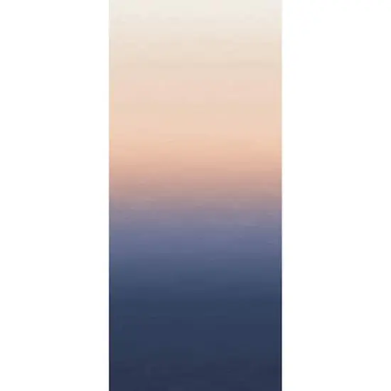 Katie Hunt Orange & Blue Ombre Sunrise Wall Mural {1}