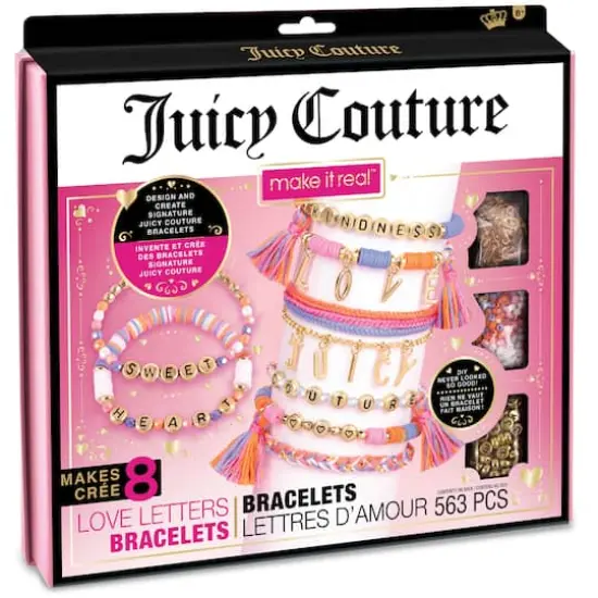 Make It Real Juicy Couture Love Letters Bracelets Activity Kit {1}
