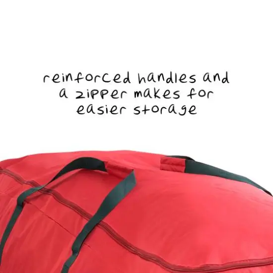 Honey Can Do Red Extra Large Christmas Tree Storage Bag {11}