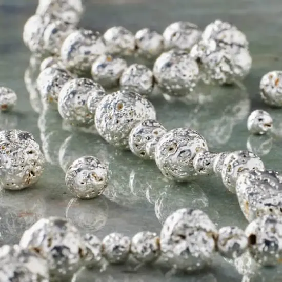 Mixed Lava Beads by Bead Landing&trade; Silver {3}