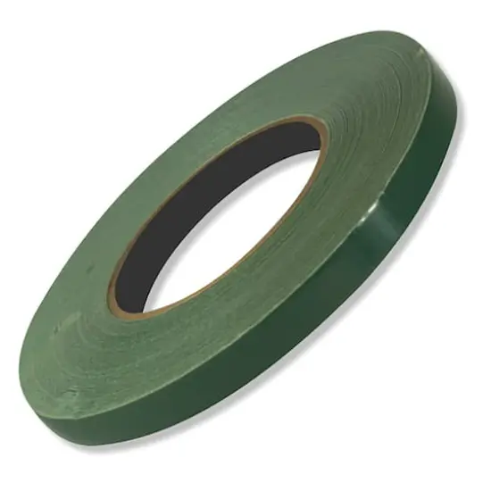 JAM Paper Moss Green Floral Accessories Waterproof Container Tape, 0.5" {1}