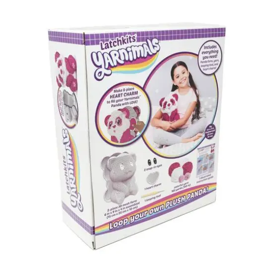 Latchkits Yarnimals - Panda {9}