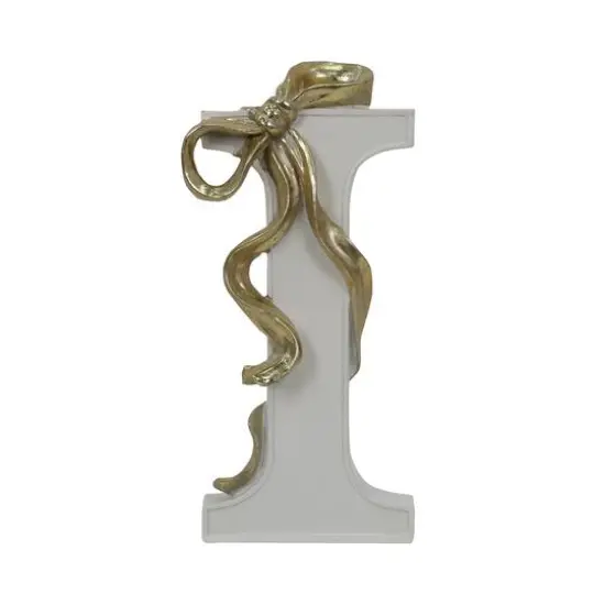 8.25" Gold Bow Monogram Letter by Ashland&reg; I {1}