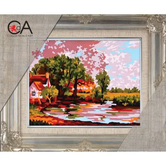 Collection D'Art Mill Pond Needlepoint Tapestry Kit {1}