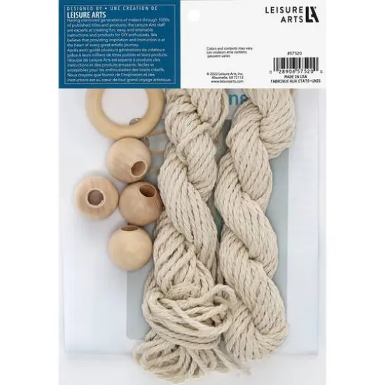 Leisure Arts&reg; Plant Hanger Macram&eacute; Project Kit {3}