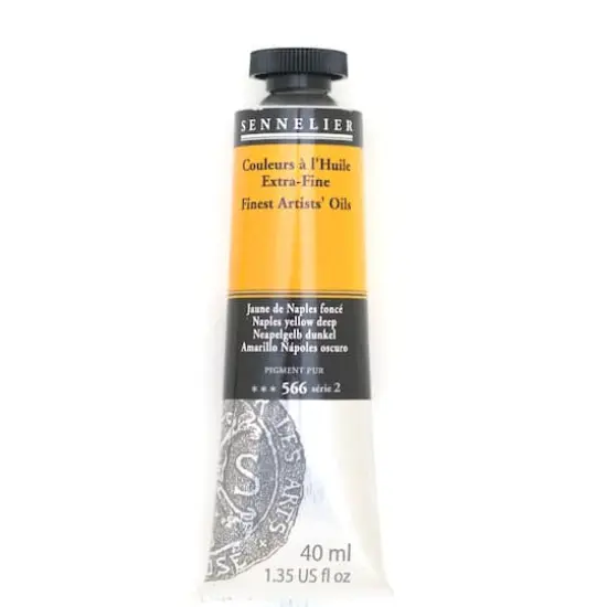 Sennelier Artists' Oil Color, 40mL 566 Naples Yellow Deep S2 {1}