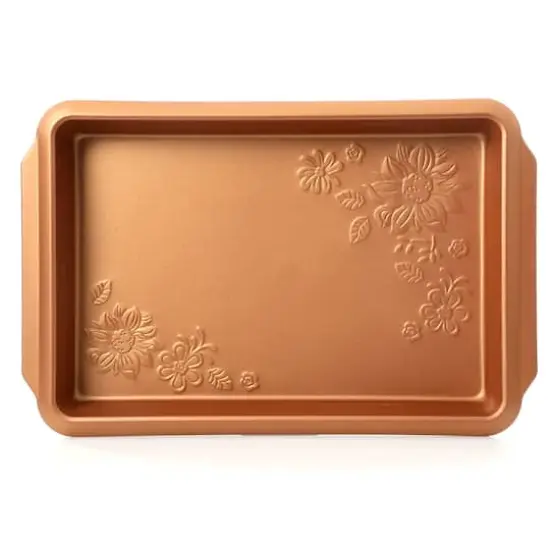 Gibson Home RichmoundCopper 4-Piece Nonstick Heavy Gauge Steel Bakeware Set {6}