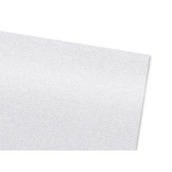 PA Vinyl Glitter Iron On Stretch Vinyl White {3}