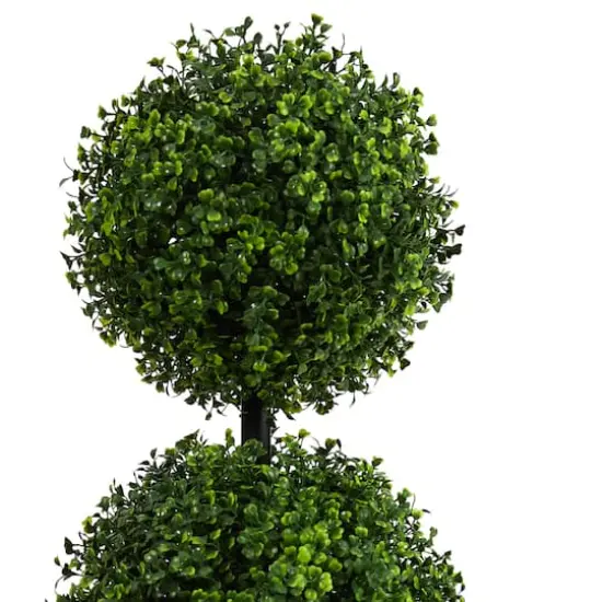 3ft. Potted Boxwood Triple Ball Topiary Tree {7}