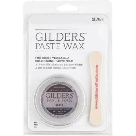 Gilders&reg; Baroque Art Paste Wax Silver {1}
