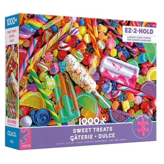 Assorted EZ 2 Hold&trade; 1,000 Piece Puzzle {9}