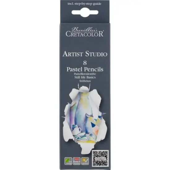 Cretacolor&reg; Artist Studio Still Life 8 Piece Pastel Pencil Set {1}