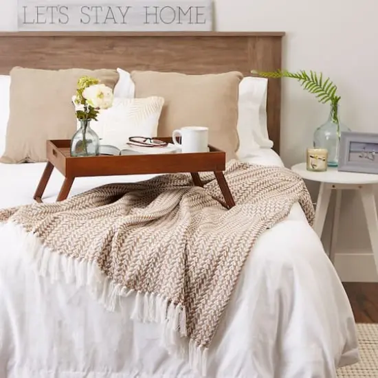 DII&reg; Stone Arrowhead Woven Throw {5}