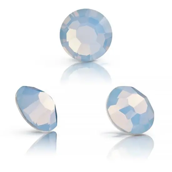 Preciosa MAXIMA SS9 Flatback Czech Crystals, 144ct. Light Sapphire Opal {4}