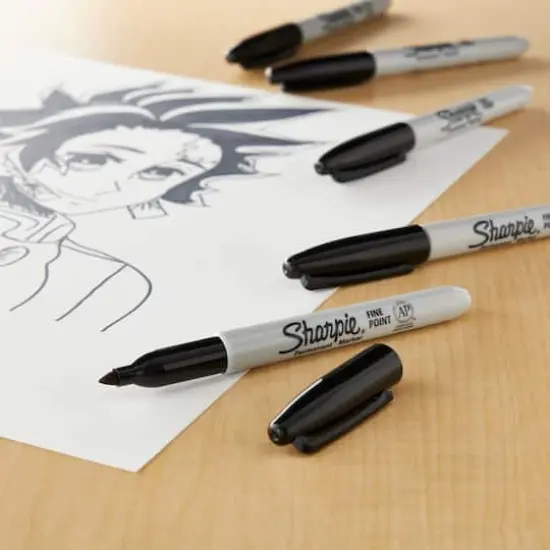 Sharpie&reg; Fine Point Black Permanent Markers {3}