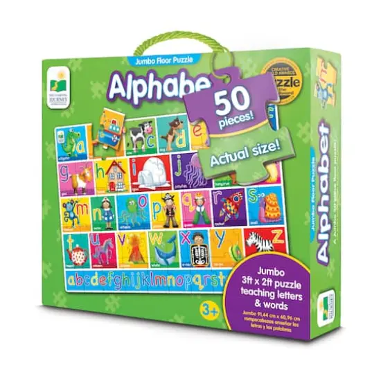The Learning Journey Alphabet 50 Piece Floor Puzzle {1}