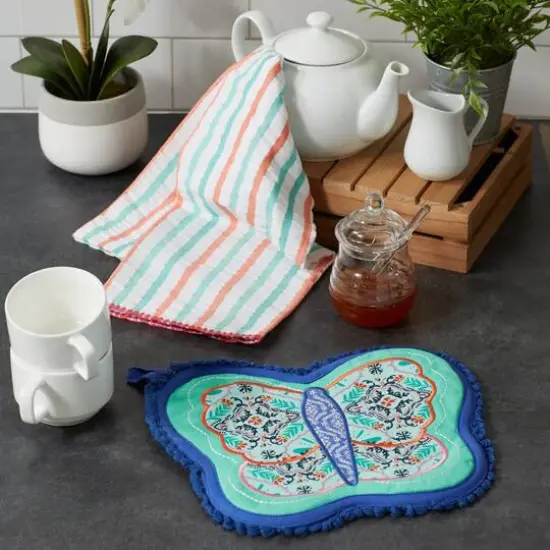 DII&reg; Butterfly Potholder Gift Set {6}