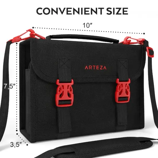 Arteza&reg; 96 Real Brush Pens&reg; Set with Carrying Case {9}