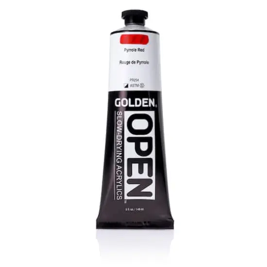 Golden&reg; OPEN&trade; Slow-Drying Acrylics, 5oz. Pyrrole Red {1}