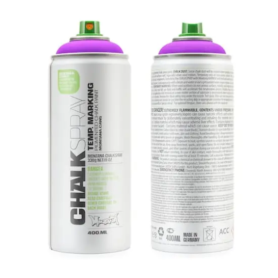 Montana&trade; Cans Chalkspray, 400mL Violet {1}