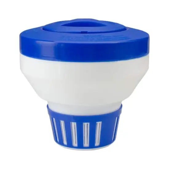 7.5" Deluxe Floating Swimming Pool Chlorine Dispenser {1}