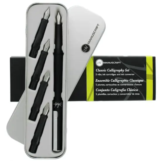 Manuscript Classic Calligraphy Sleeved Set {1}