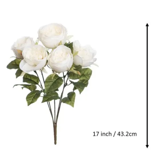 17" Rose Water Resistant Bush by Ashland&reg; White {4}