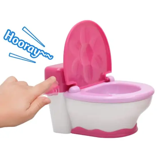 Little Darlings It's My Potty 10" Doll With Potty Chair {5}