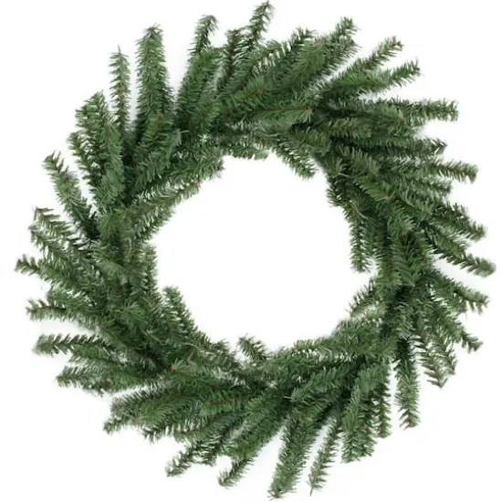 16" Mini Pine Artificial Christmas Wreath {1}