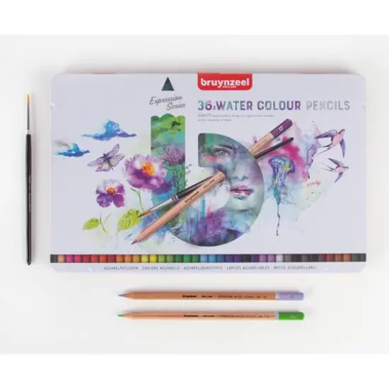 Bruynzeel Expression 36 Water Colour Set {3}