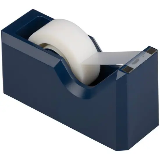 JAM Paper Stapler, Tape Dispenser & Pen Holder Trio Kit Navy Blue {5}