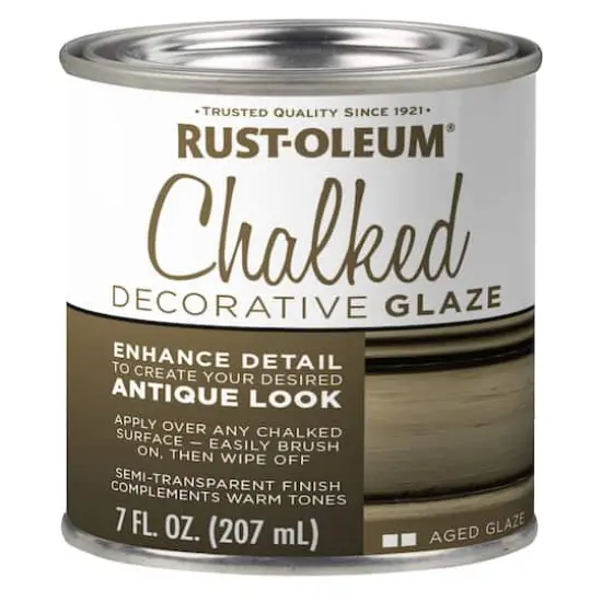 Rust-Oleum&reg; Chalked 7oz. Decorative Glaze Aged Glaze {1}