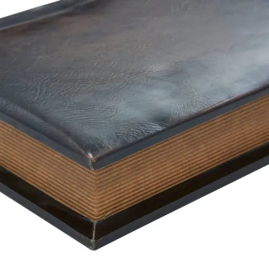 Brown Wood Traditional Book Box Set {6}