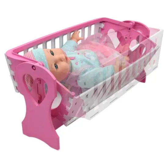 Little Darlings 2 In 1 Cradle N Carrier With 12" Doll {5}