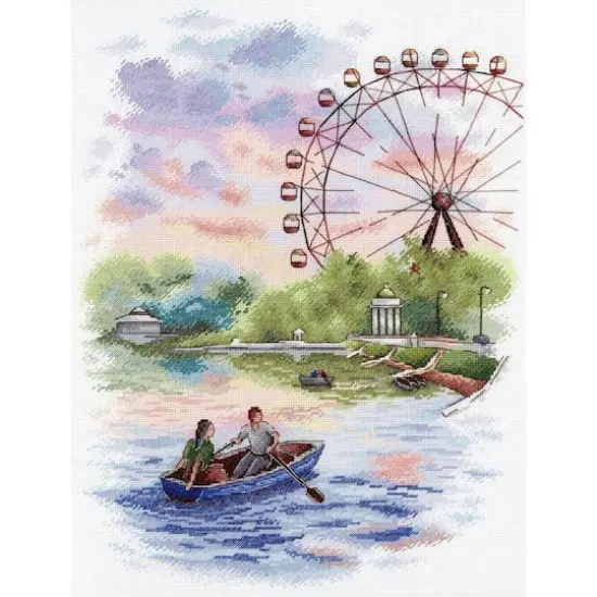 MP Studia In The Park Cross Stitch Kit {1}