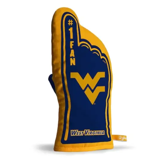Quilted No.1 Oven Mitt West Virginia Mountaineers {4}