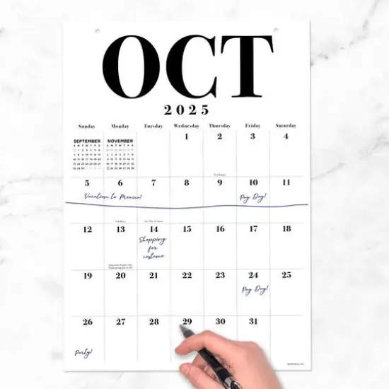 July 2025 - June 2026 Medium Art Poster Wall Calendar {5}