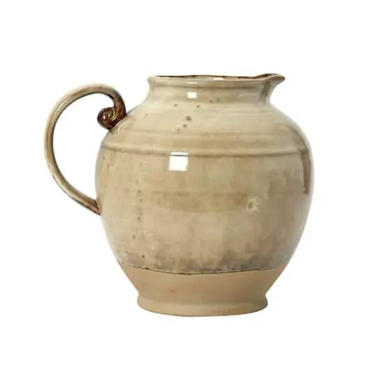 Hello Honey&reg; 72oz. Reactive Glaze Stoneware Pitcher {3}