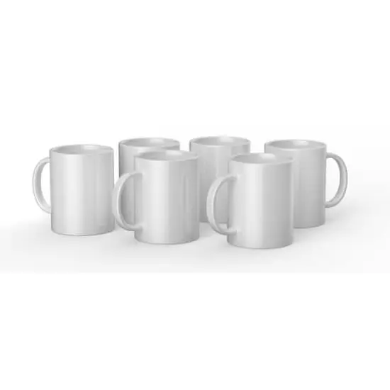 Cricut&reg; 15oz. White Ceramic Mug Blanks, 6ct. {3}